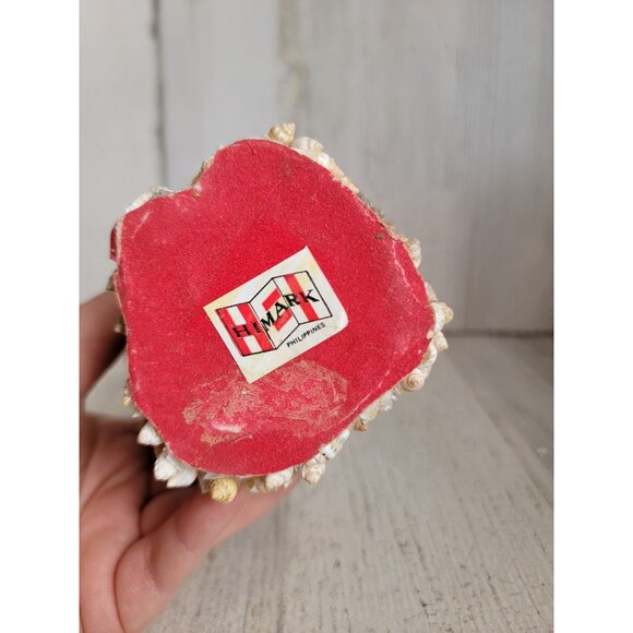 Himark vintage seashell covered dog folk art decor‎ figure unique - Picture 10 of 10